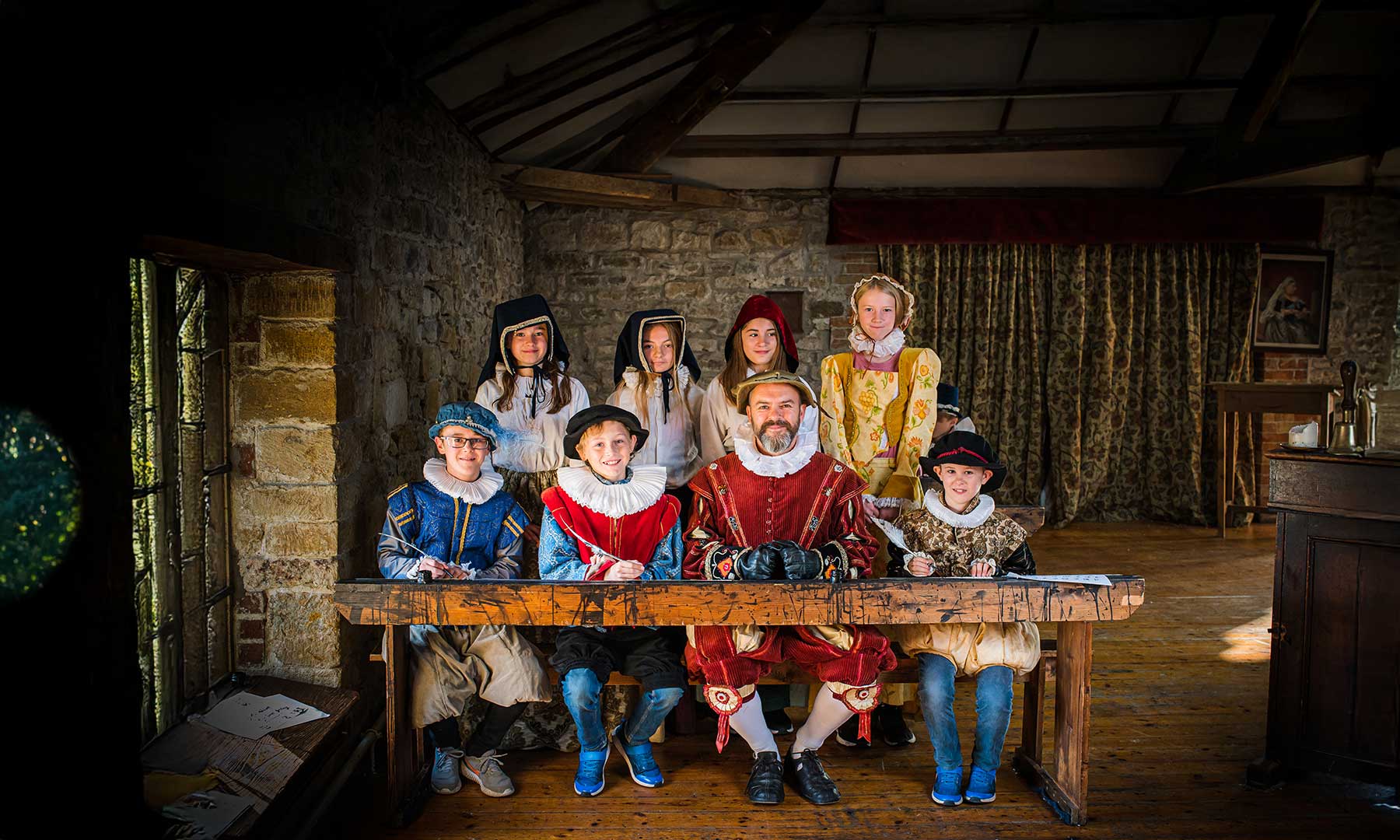 Tudor classroom lesson