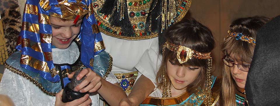 Preparing the Egyptian Feast