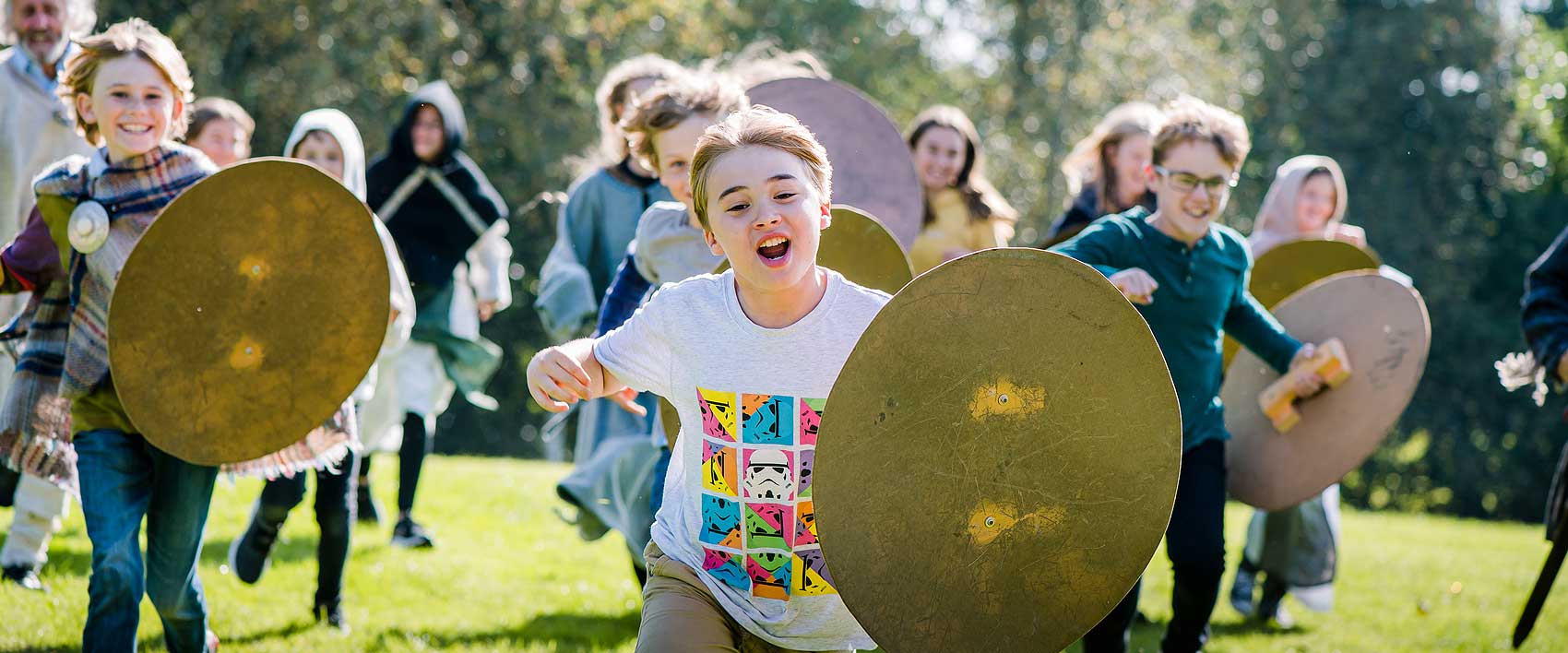 Outdoor Ancient Britain Battle History Activities for Schools